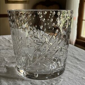 Marquis Waterford Elegant Lead Crystal Water Fresh Water Sun Shower Ice Bucket.